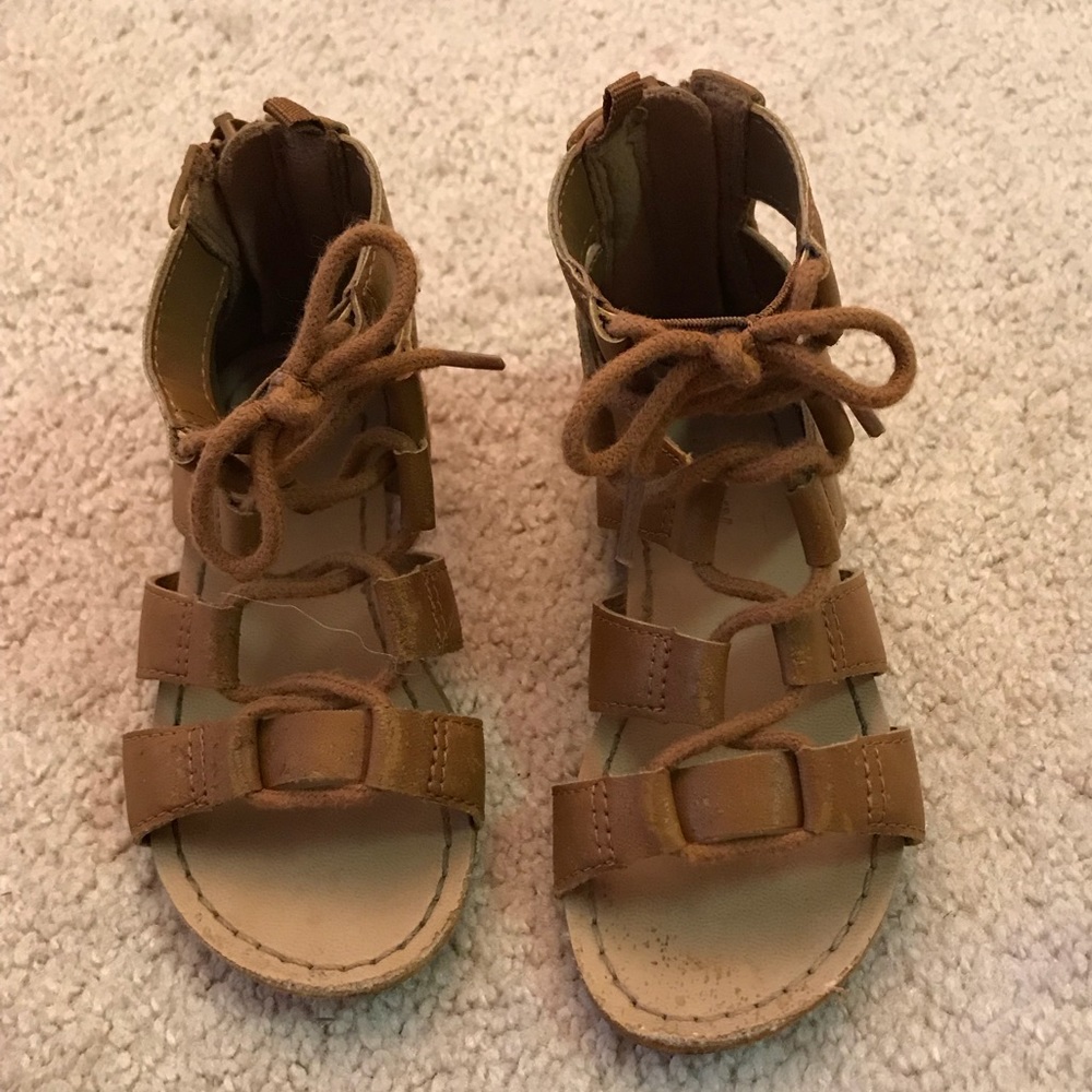 Toddler gladiator sandals